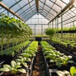 Opieka nad roślinami w szklarni na rozsadę