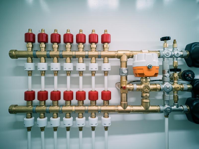 rozdzielacz ogrzewania podłogowego